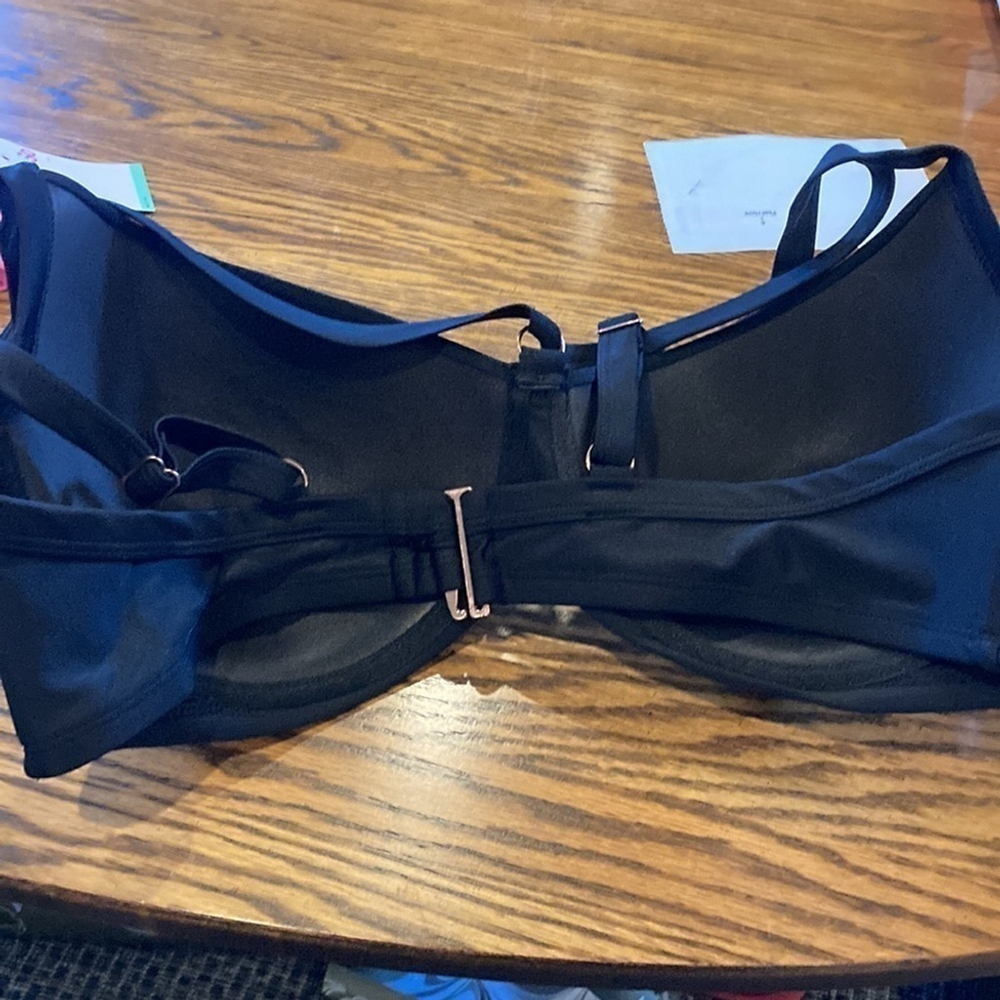 Lysa bikini top black underwire size 0x. Sw28 - Picture 3 of 3